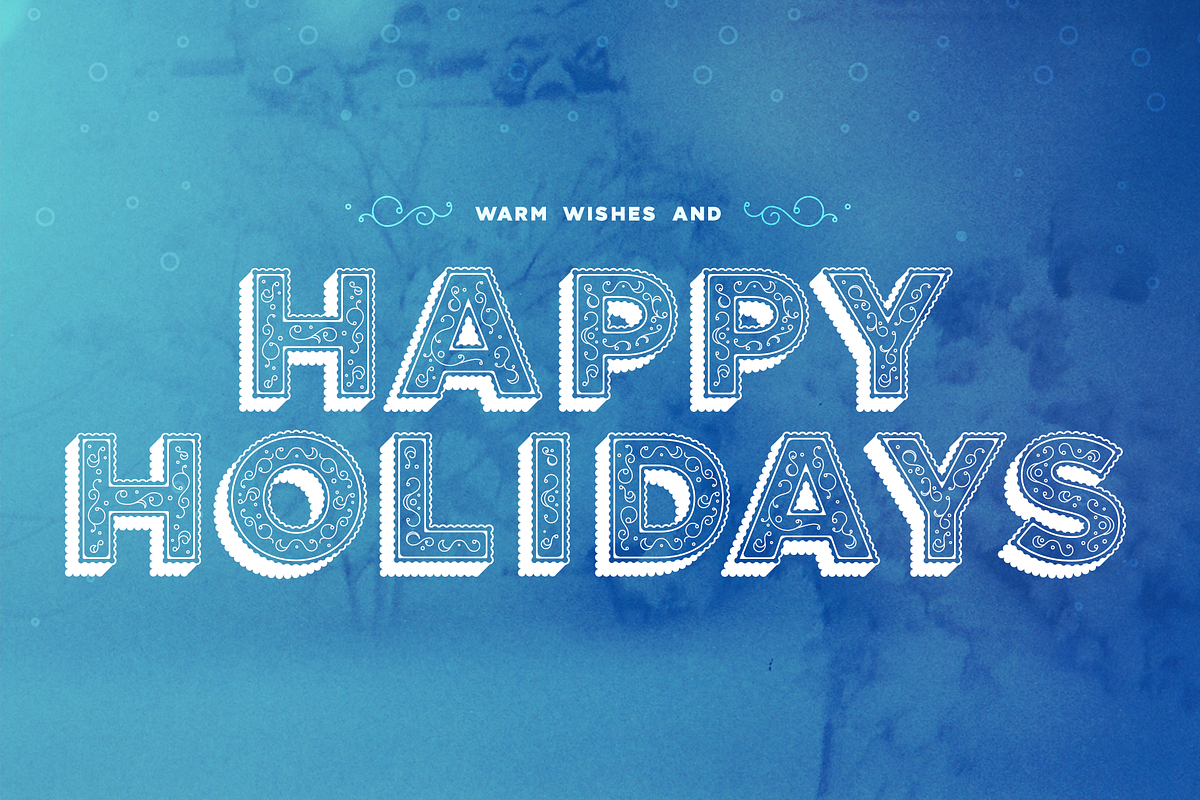 Elise - Layered Typeface preview 5