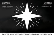 Night Sky Graphic Elements, a Texture Illustration by Joseph Melancon (Thumbnail 5 of 10)