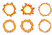 Set of multiple stylized flames, an Object Illustration by Woters little shop (Thumbnail 6 of 7)