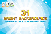 Bright backgrounds set, a Texture Illustration by Saranai Store (Thumbnail 1 of 8)