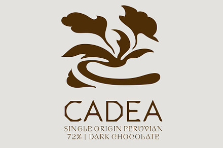 Cadea. Stylish new Display font