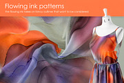Flowing ink seamless patterns, a Pattern Graphic by ANAKOTO (Thumbnail 4 of 11)