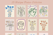 Antique Posters Vector Collection, a Decorative Illustration by Ayya Studio (Thumbnail 8 of 8)