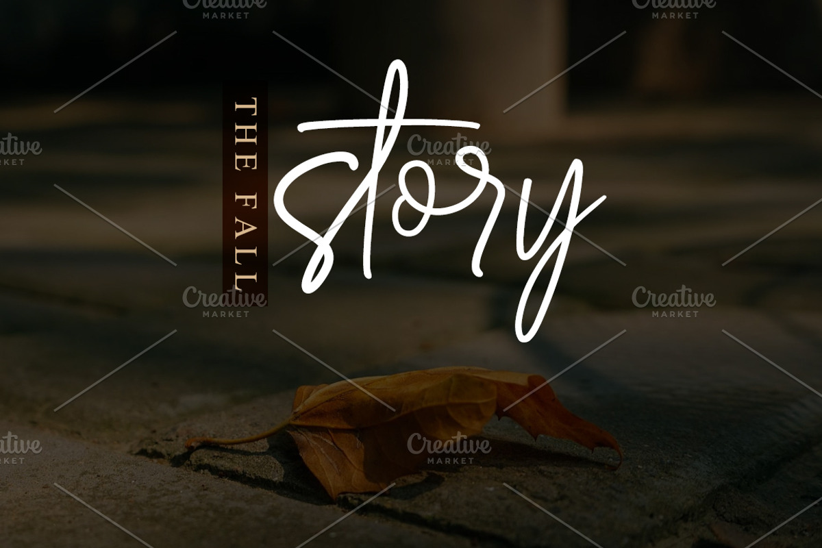 Smalltown handwritten font preview 3