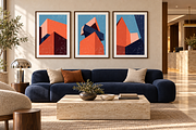 18 Minimalist Building Printable Art, a Background Graphic by C Design Studio (Thumbnail 3 of 11)