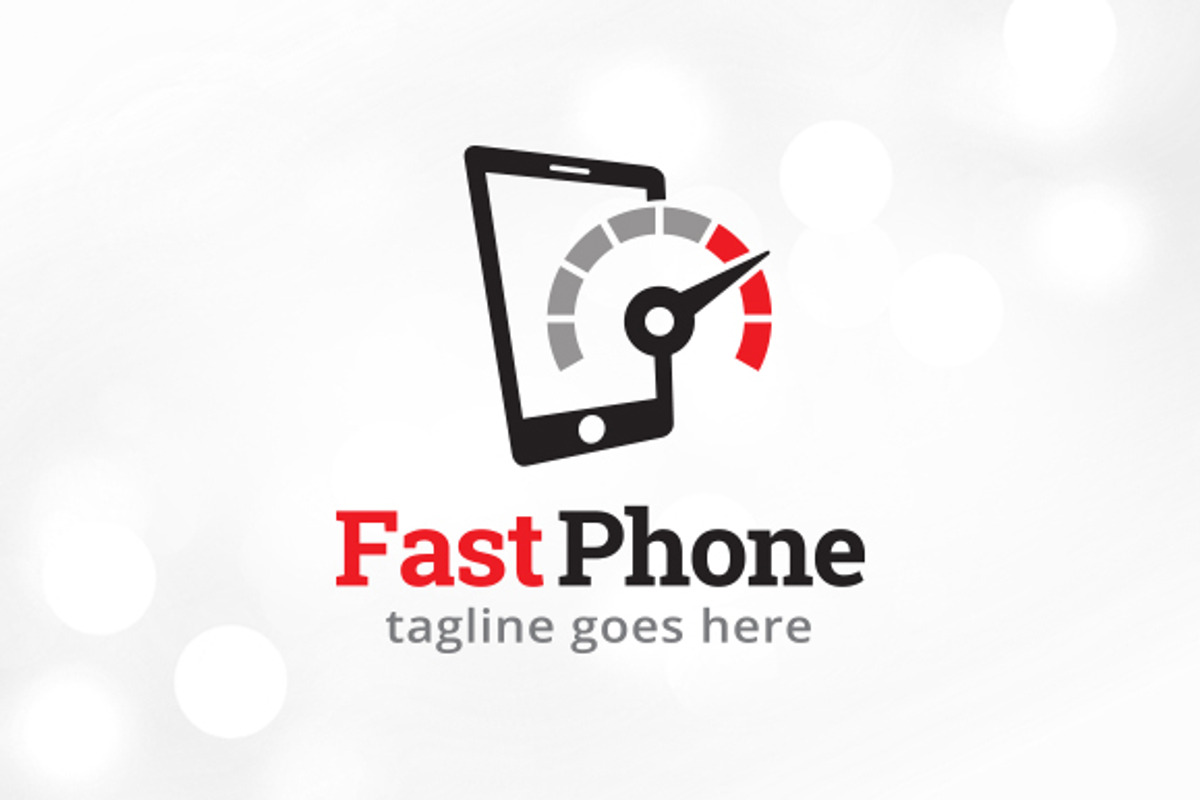 Fast Phone Logo Template Design, a Branding & Logo Template by ...