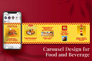 Food and Beverage Instagram Carousel, a Social Media Template by Attype (Thumbnail 5 of 5)