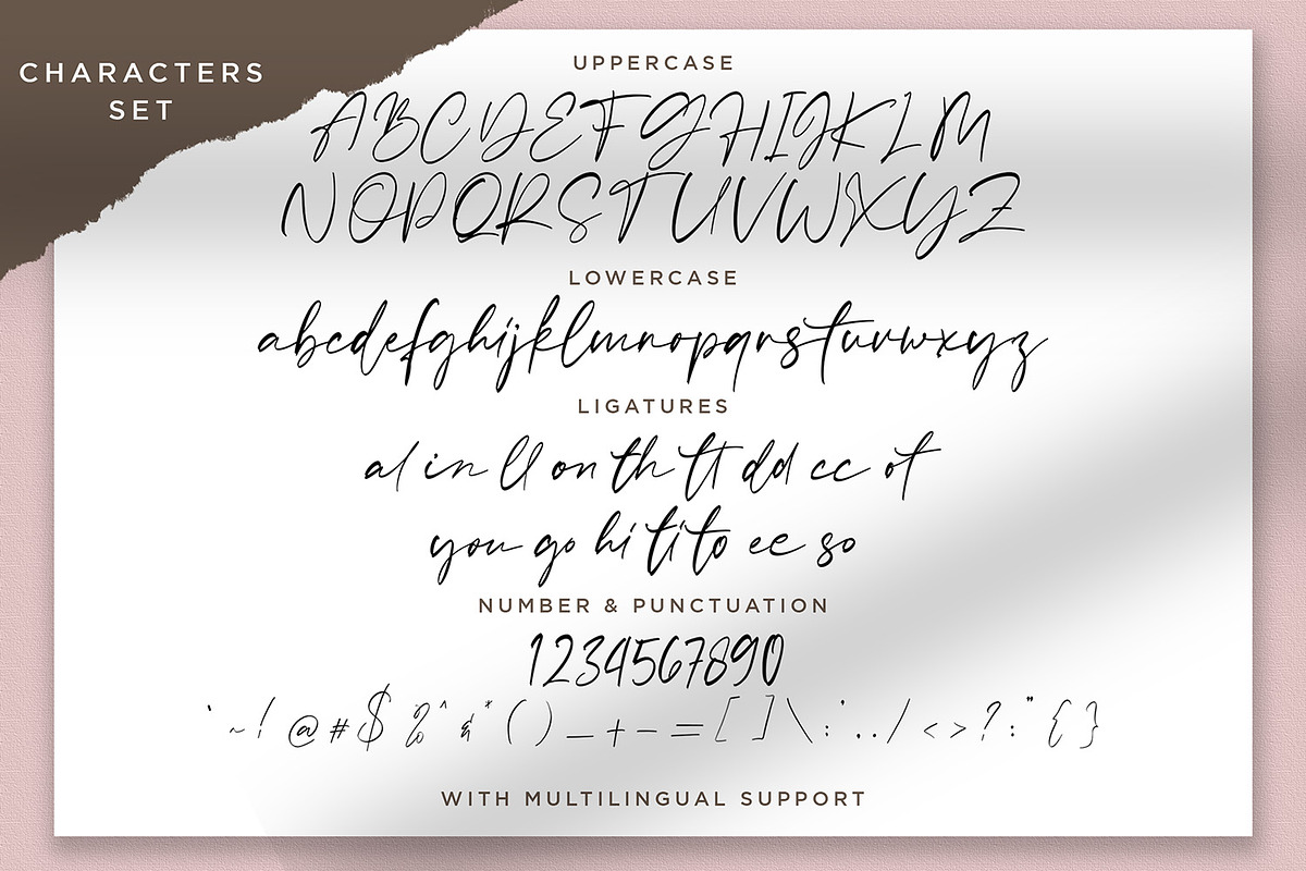 Sellviny - Handwritten Font, a Script Font by StringLabs (Photo 7 of 8)