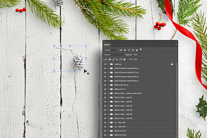 Winter Custom Scene Mockup 001