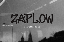 Zaplow Graffiti Hand-Drawn Font