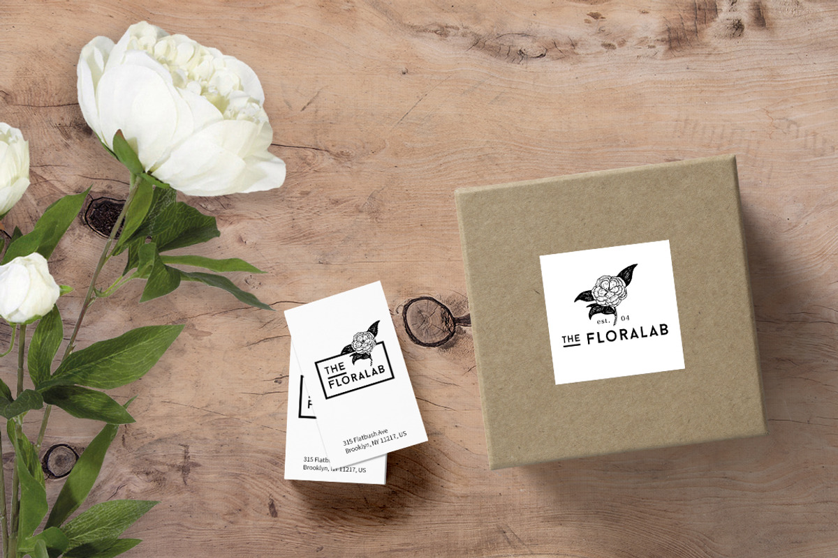 Floral logo and branding bundle, a Branding & Logo Template by Negative Space (Photo 5 of 6)