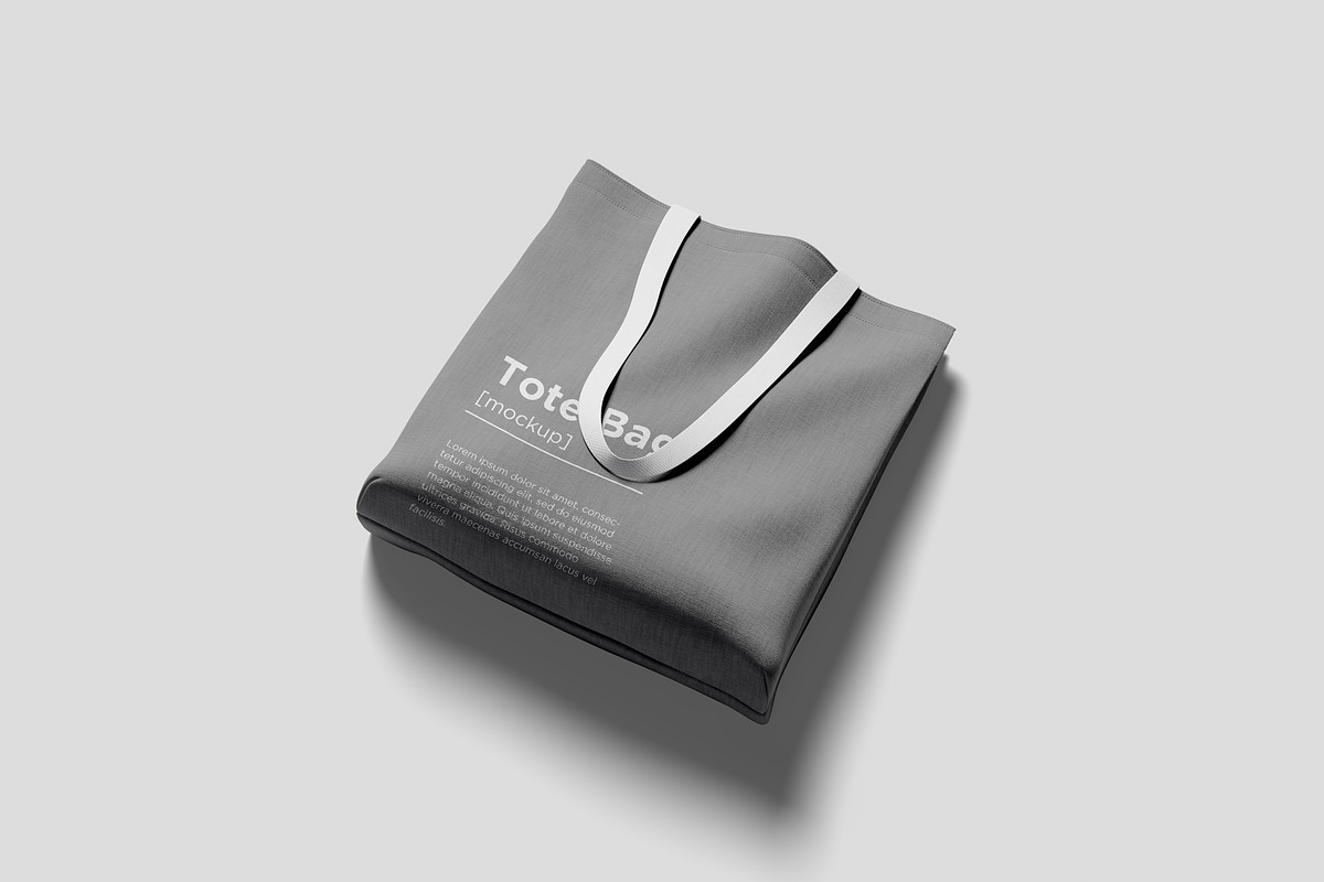 Tote Bag Mockups, a Merchandise Mockup by graphiccrew (Photo 7 of 8)