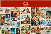 Retro Christmas illustrations, a Seasonal Illustration by Pundateam (Thumbnail 7 of 7)