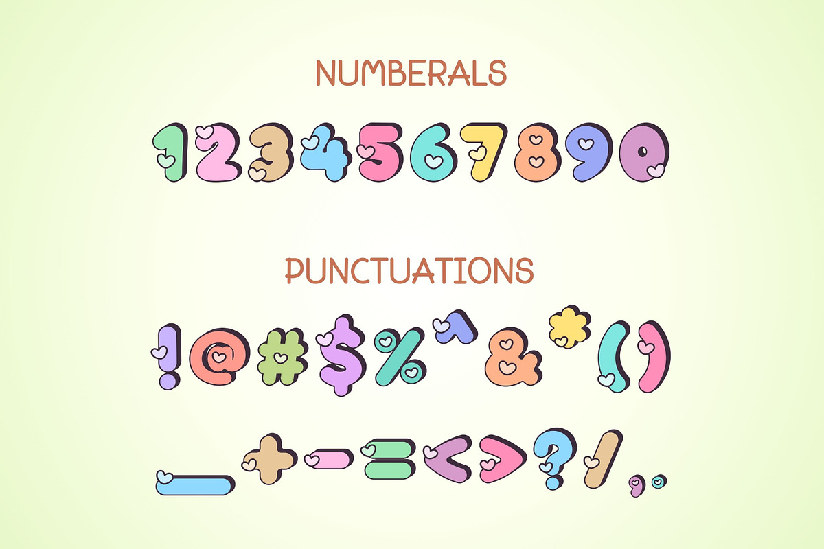 Candy Puff - Color Font, a Sans Serif Font by Adalin Shop (Photo 3 of 3)