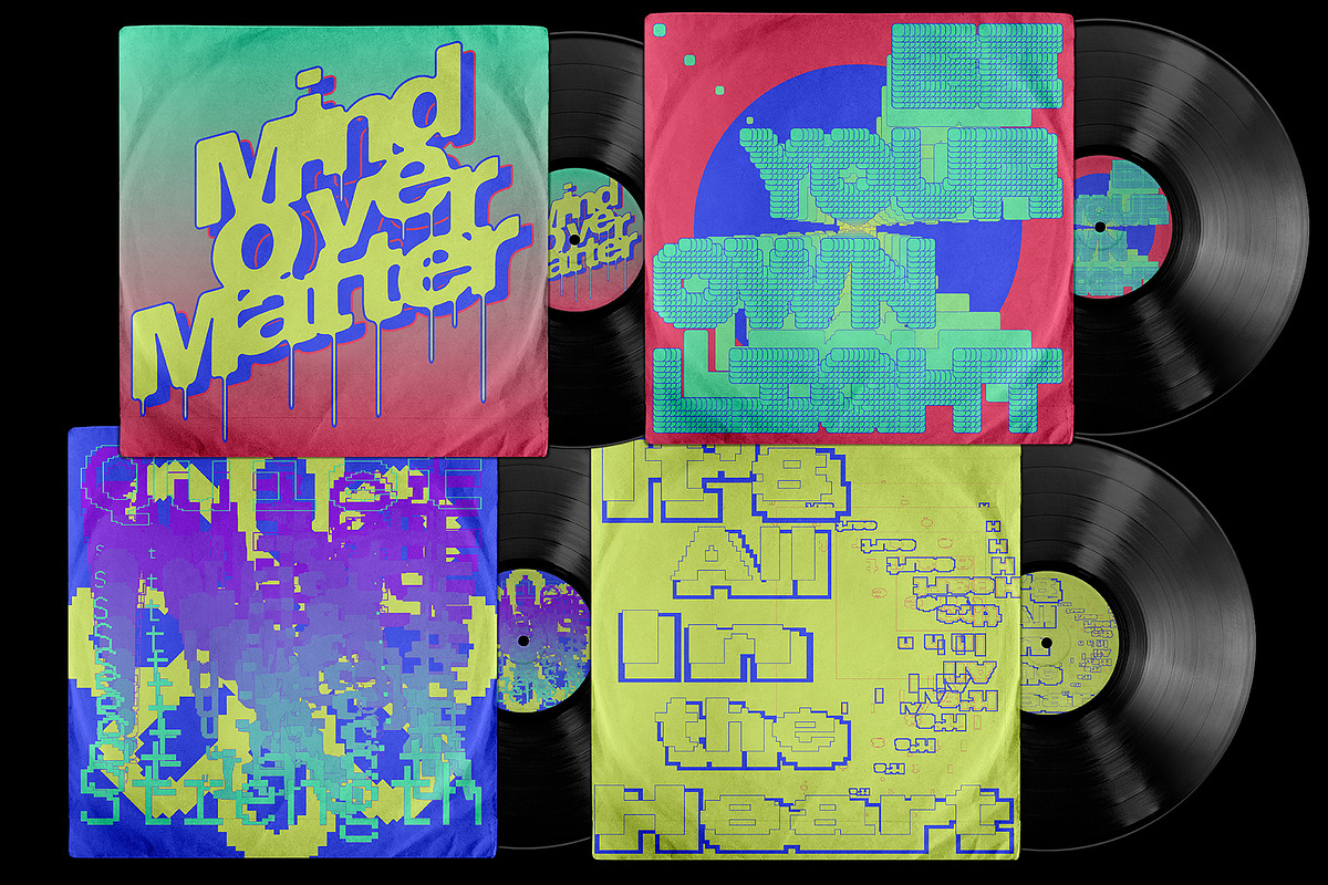 12 Digital Typography Backgrounds, a Graphic by 159room.studio (Photo 2 of 4)