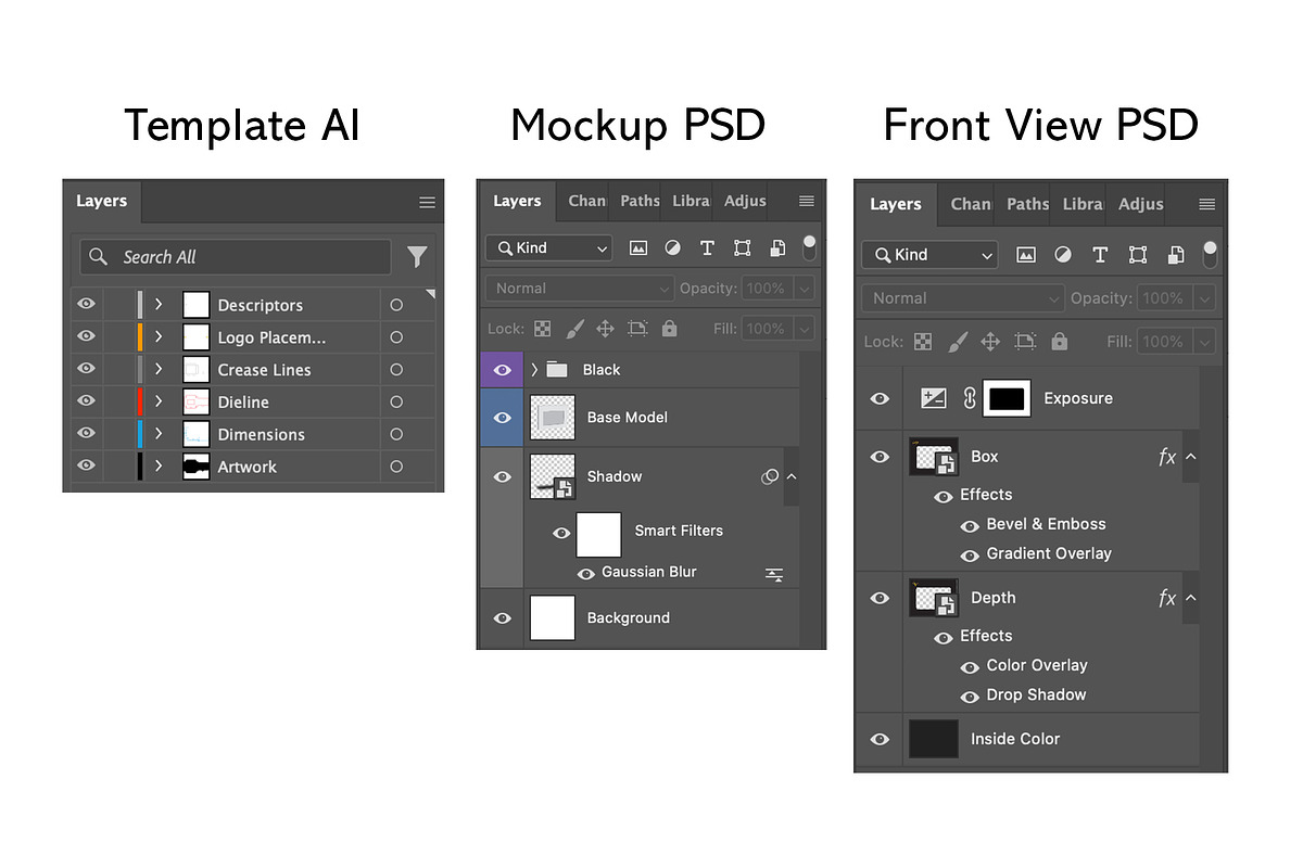 Window Box Mockup + Template, a Packaging Mockup by Korner (Photo 7 of 12)