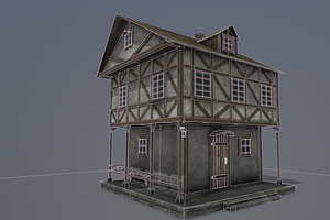 Medieval House A PBR