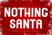 Nothing Santa, a Script Font by FreshTypeINK (Thumbnail 1 of 8)