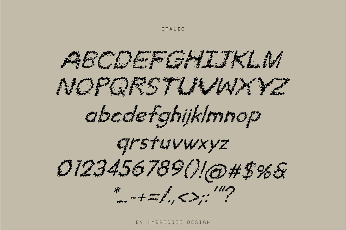 INKLETS - Display Font, a Font by Hybridbee Design (Photo 4 of 6)