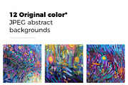 Pastel abstract handdrawn background, a Texture Graphic by Oleg and Katja (Thumbnail 3 of 15)