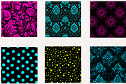 Neon Digital Papers, a Pattern Graphic by CreationArt (Thumbnail 3 of 4)
