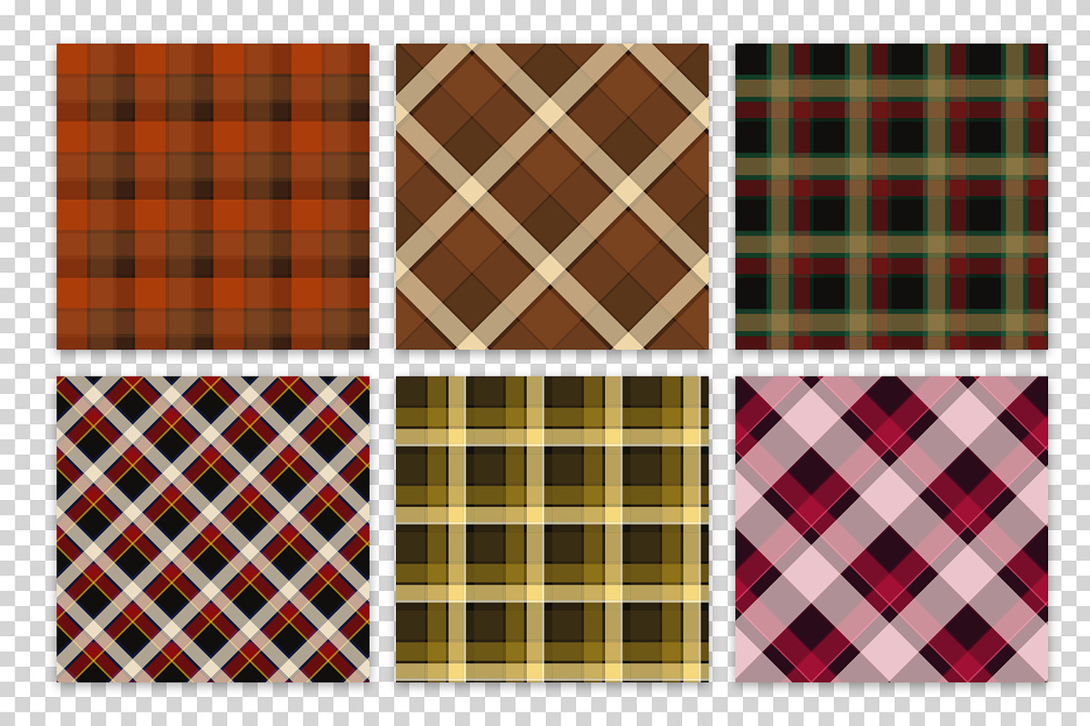 Modern Tartan Seamless Pattern Set, a Pattern Graphic by Gfx Expert Team (Photo 3 of 3)