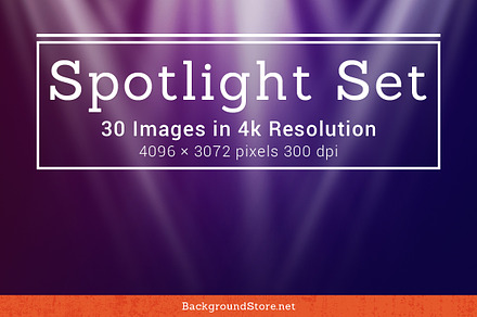 Spotlight Backgrounds Set