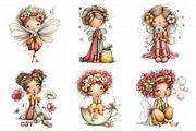 Quirky Fairy Clip Art Bundle, an Illustration by Daily.Designs (Thumbnail 6 of 6)
