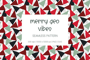 Merry Geo Vibes Pattern