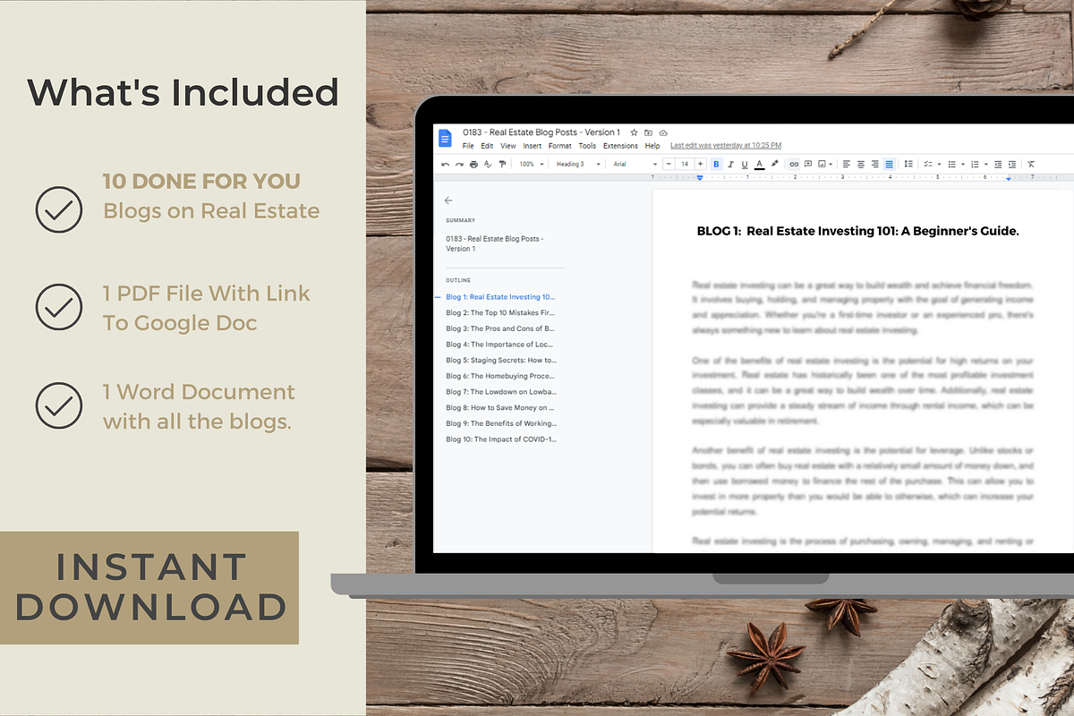 DONE-FOR-YOU REALTOR BLOGS - VER 1., a Templates & Theme by Jennifer Magri Templates (Photo 3 of 8)