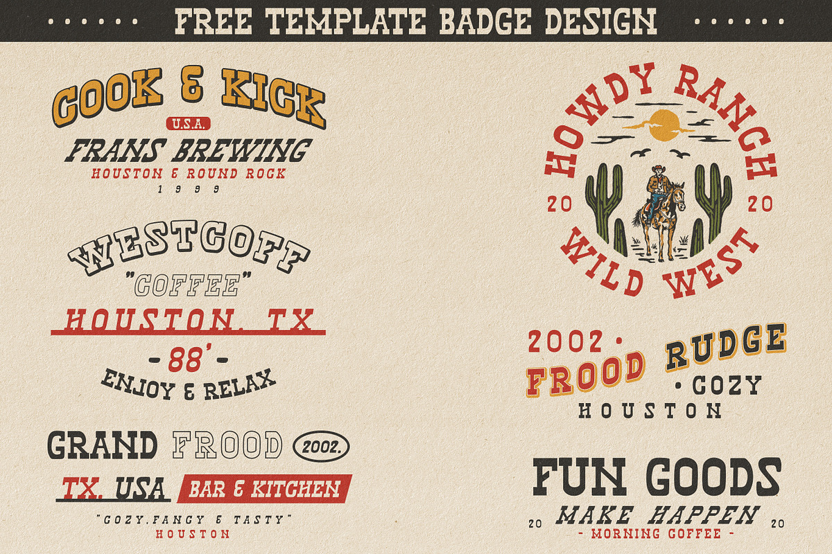 Westsoul Vintage Slab Serif, a Slab Serif Font by Oldden Works (Photo 3 of 5)