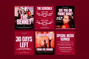 Music Concert Instagram Post - Figma, a Social Media Template by graphicook (Thumbnail 2 of 3)