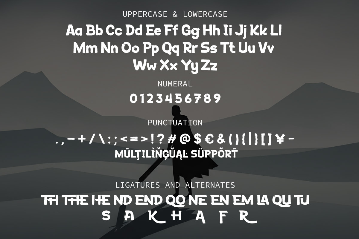 Kivara Display Adventure Title Font, a Sans Serif Font by productype1 (Photo 10 of 10)