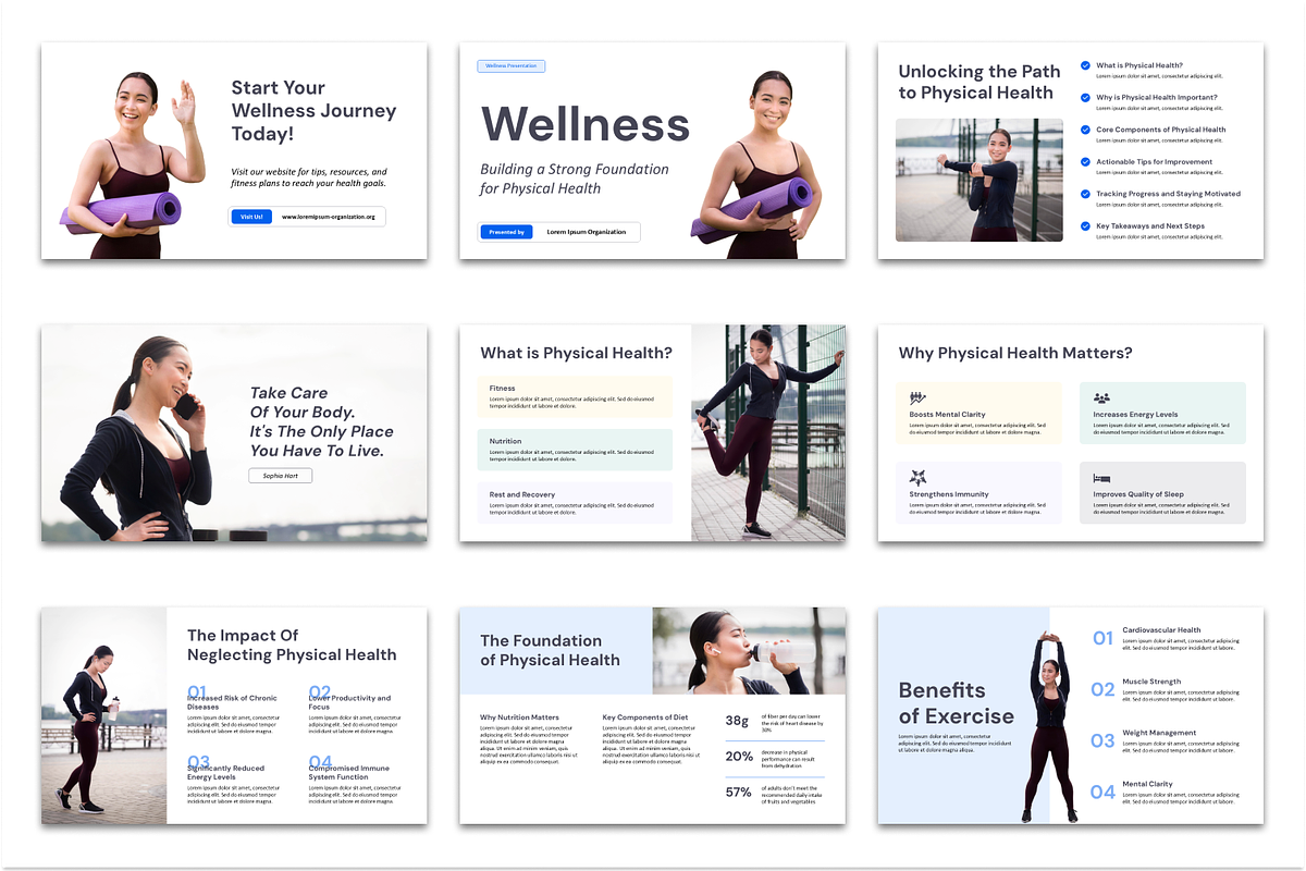 Yoga Wellness, a Presentation Template by Sixtemp (Photo 2 of 3)