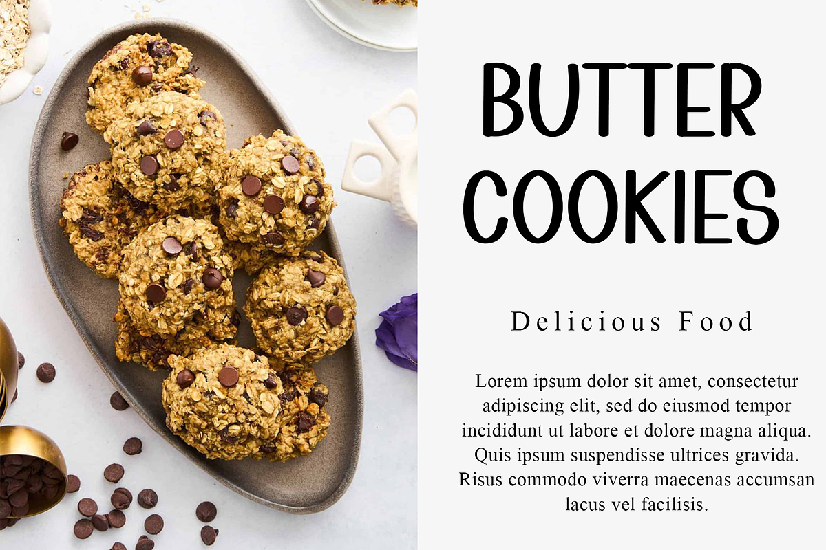 Banana Cookies, a Script Font by FreshTypeINK (Photo 2 of 8)