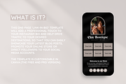 Black Link in Bio, a Landing Page Template by SunshineStudioBoutique (Thumbnail 2 of 9)