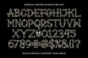 Groovy Skltns Bone Shaped Typeface, a Handwritten Font by GroovyFontCo (Thumbnail 4 of 7)