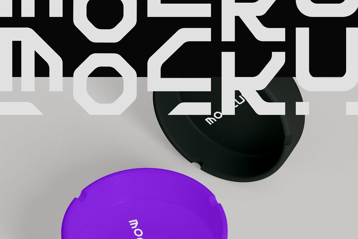 Ashtray Plate Mockup, a Mockup by hiddemaru (Photo 3 of 4)