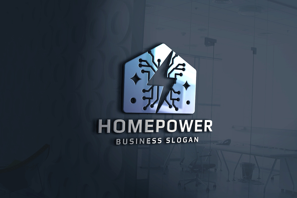 Home Power Technology Logo, a Branding & Logo Template by Design_Planet (Photo 2 of 4)