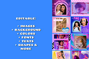 EUPHORIA AESTHETIC IG Template, a Social Media Template by PLANETSEL (Thumbnail 5 of 6)