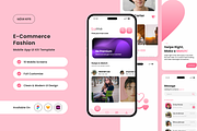 Luminous - Social & Dating App UI, an App Template by twinstd (Thumbnail 1 of 5)