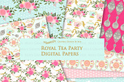 Tea, Tea Party, Afternoon Tea, a Food Illustration by Mia's Graphic Design (Thumbnail 9 of 9)
