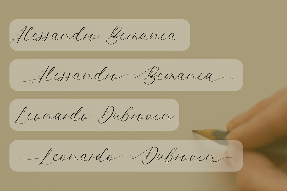 Homelines Font, a Script Font by Jackgridden (Photo 7 of 11)