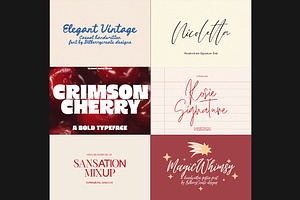 Modern Font Bundle 99% Off!