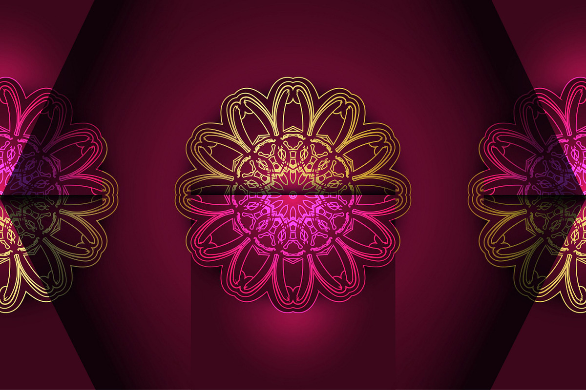 Mandala Circular Pattern Vector Pack, a Background Graphic by NJ Himel (Photo 70 of 95)