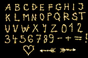 Christmas sparkler overlays package, an Object Graphic by ArtuscoDesign (Thumbnail 4 of 6)