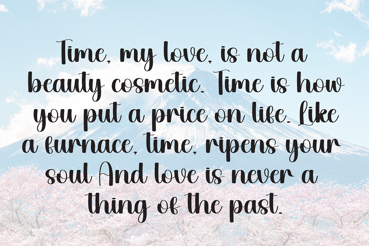 Vacation | Script Font, a Handwritten Font by Scratchones (Photo 6 of 8)