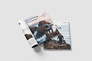 US Letter Magazine Mockup, an Advertising Mockup by Indah (Thumbnail 4 of 6)