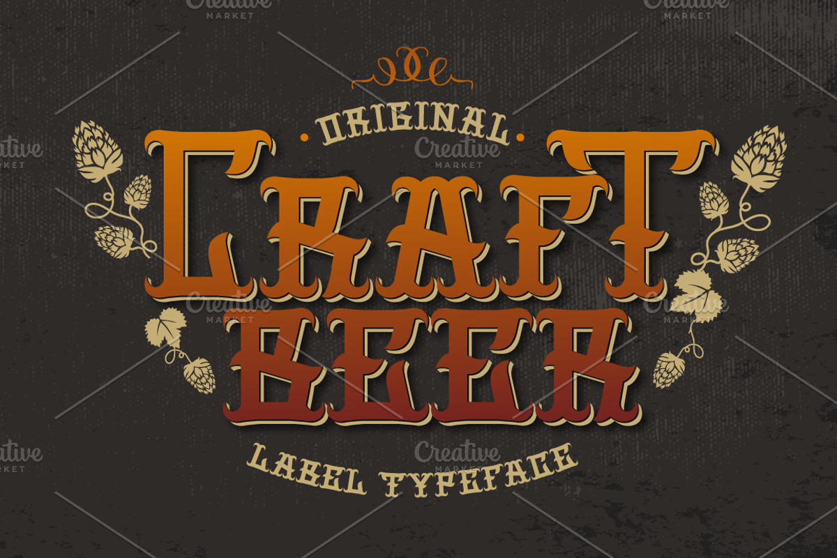Craft Beer font & more