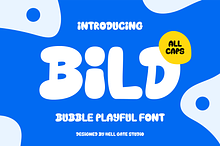 Bild Bubble Playful Font